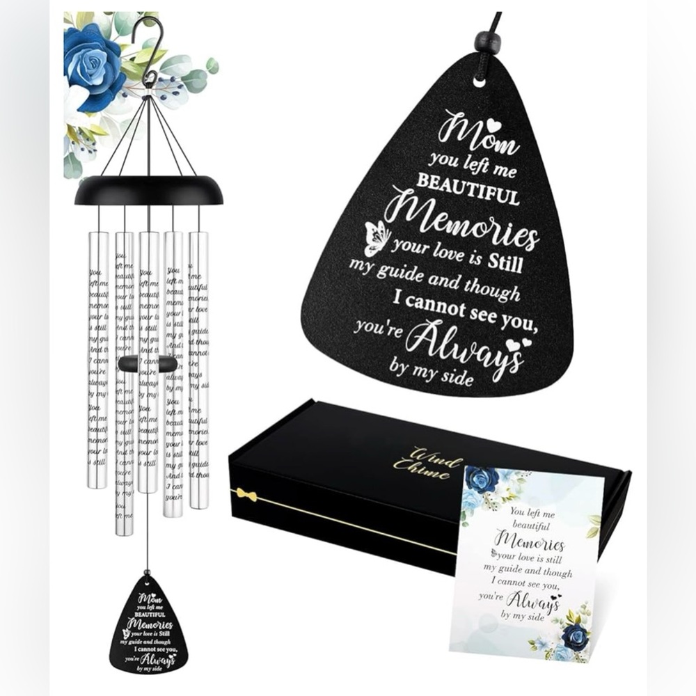 🆕 [Fabuday] Wind Chimes for Outside - Memorial Gifts for Loss of Mother